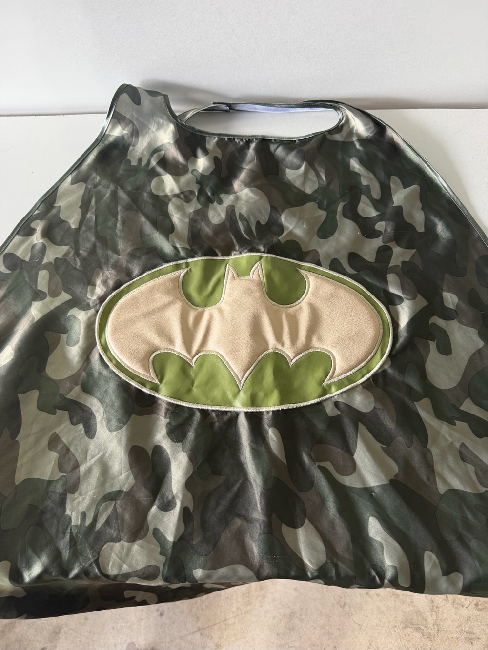 DC Comics Kids Camouflage Batman Cape - Green/Beige